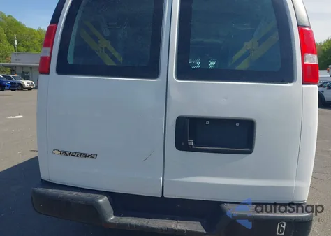 2019 Chevrolet Express 2500 Work Van from USA, damaged, VIN 1GCWGAFP2K1251874